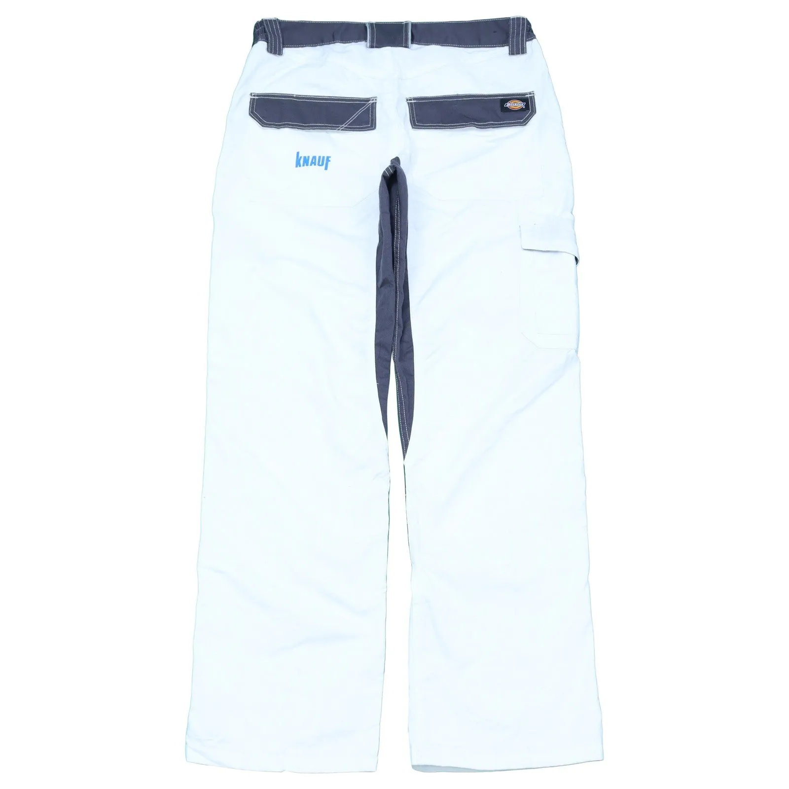 Dickies White Heavy Duty Work Trousers