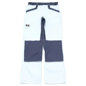 Dickies White Heavy Duty Work Trousers