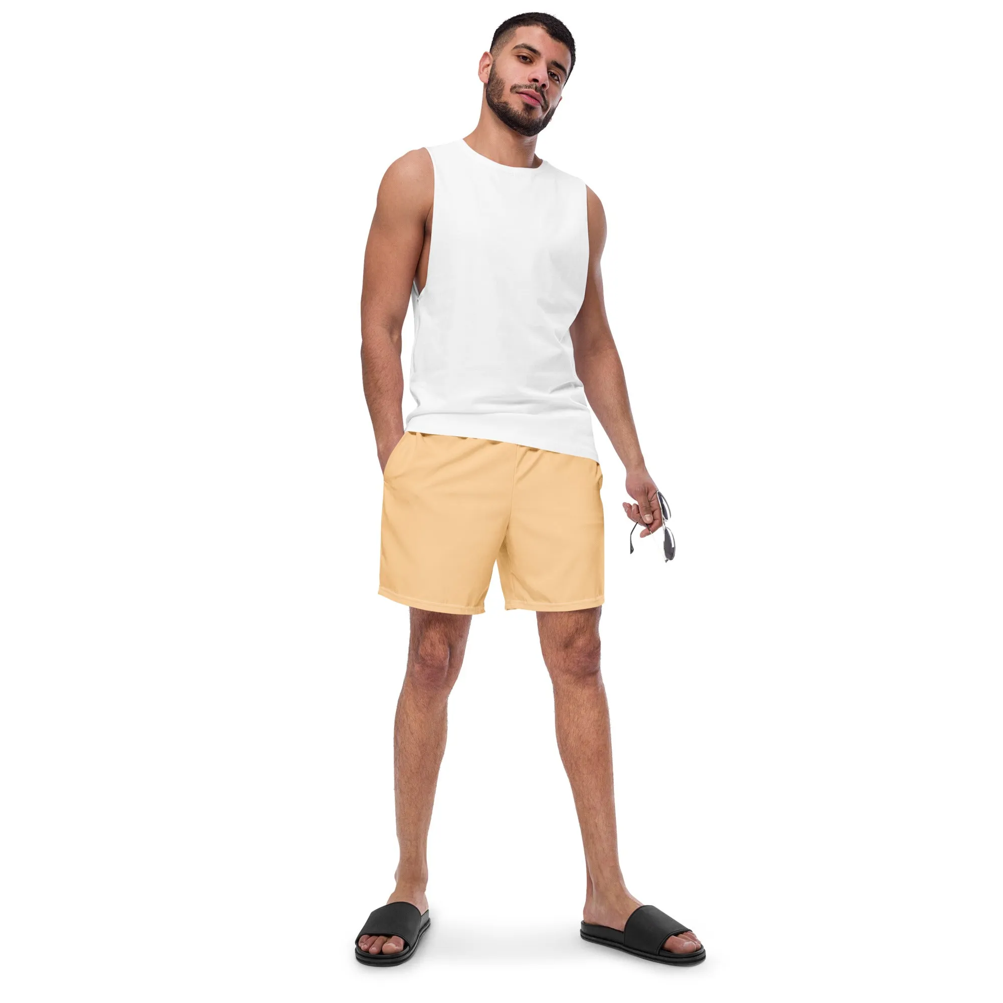 Pastel Mandarin Eco Men's Swim Shorts