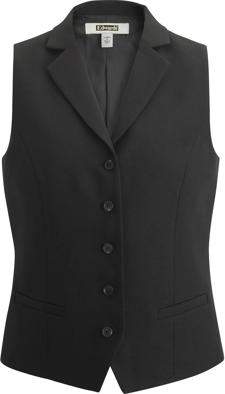 Edwards Ladies Dress Lapel Vest