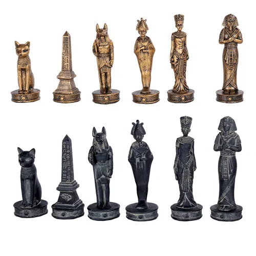 Egyptian Chess Set and Board