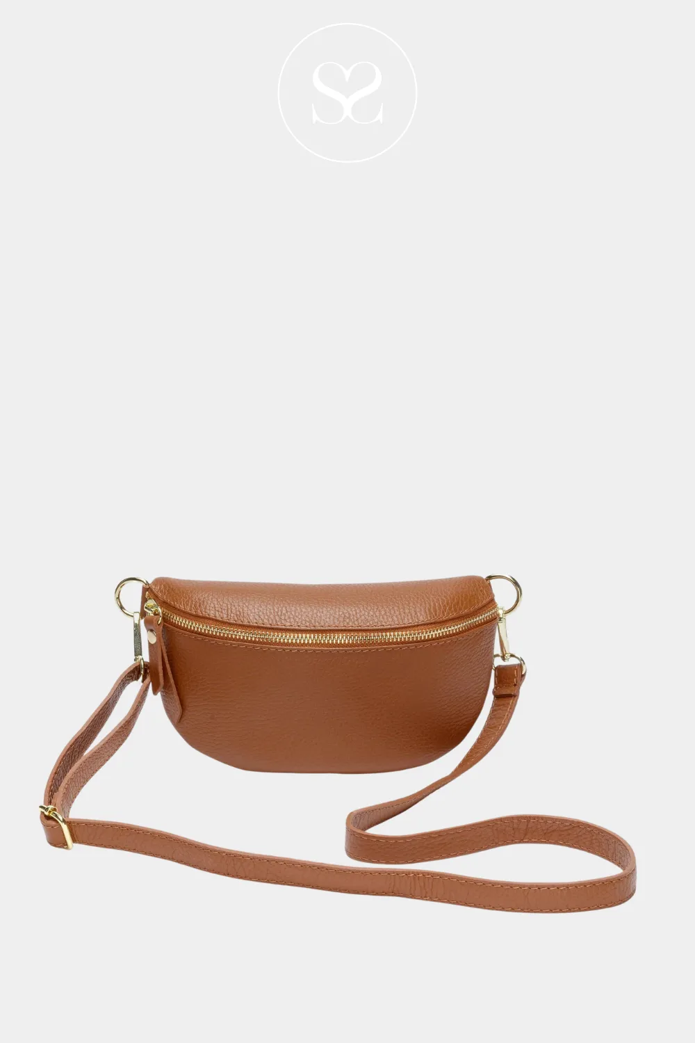 ELIE BEAUMONT - SLING BAG - TAN LEATHER