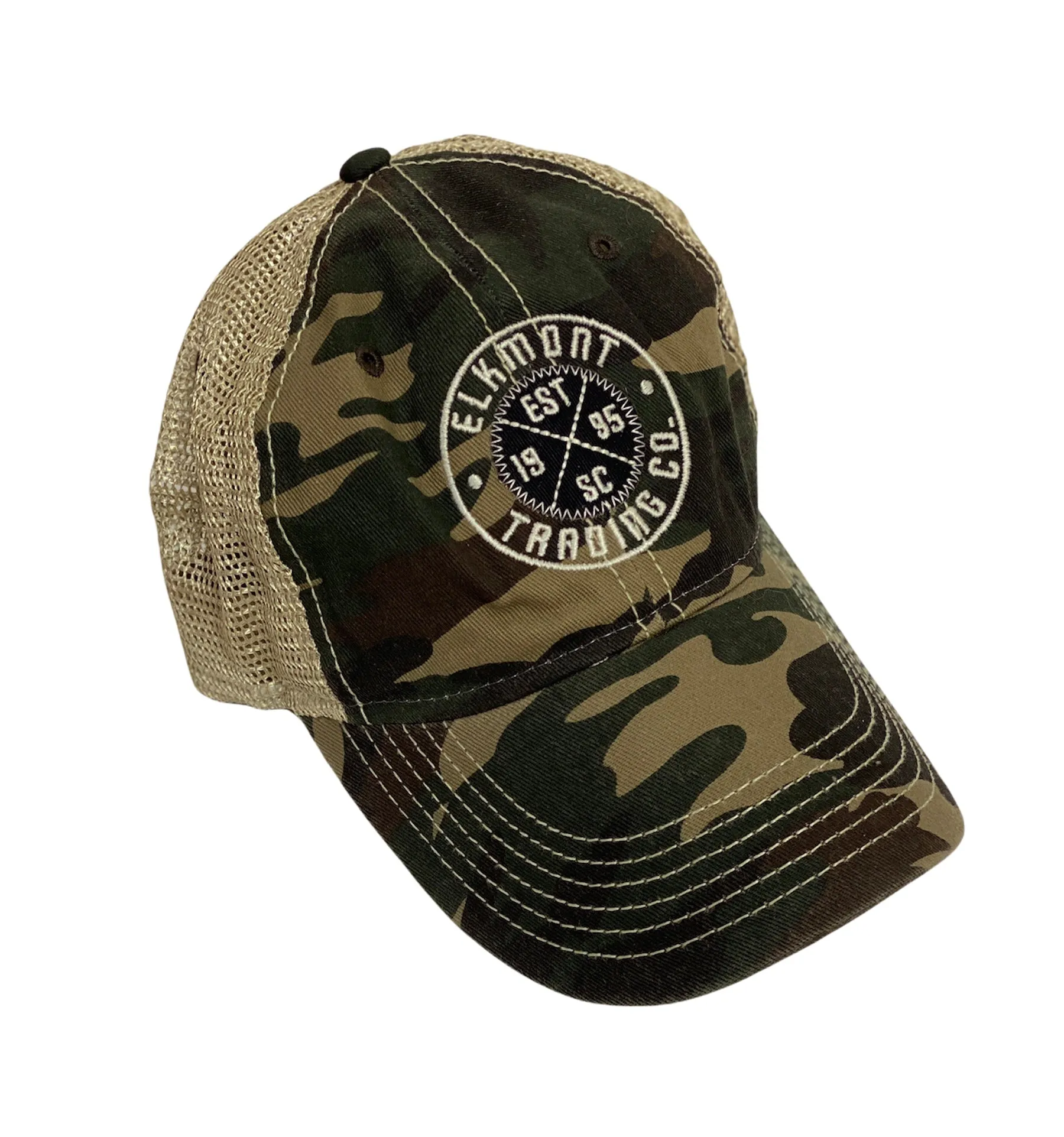 Elkmont Vintage Camo Trucker Hat