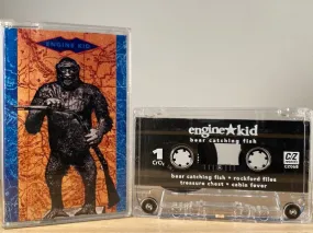 ENGINE KID - bear catching fish - CASSETTE TAPE