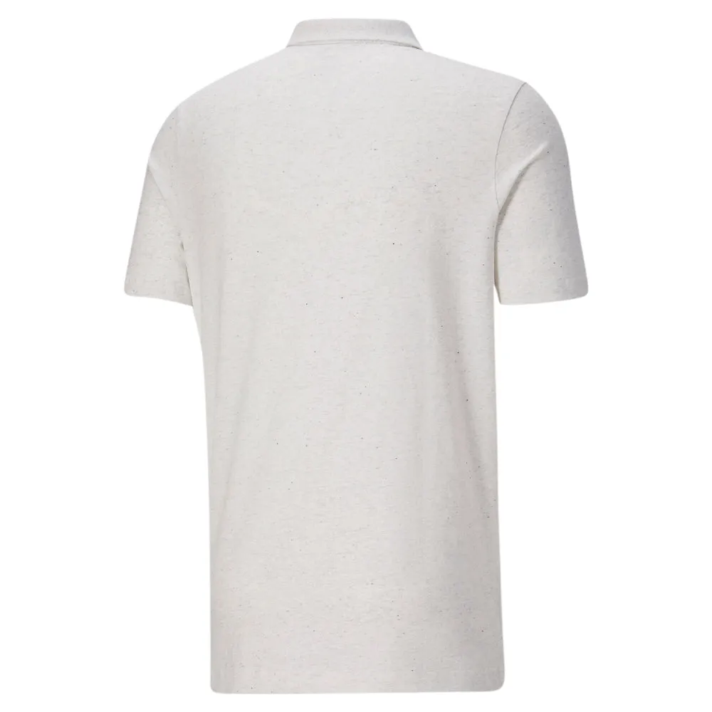 Essentials Heather Short Sleeve Polo Shirt