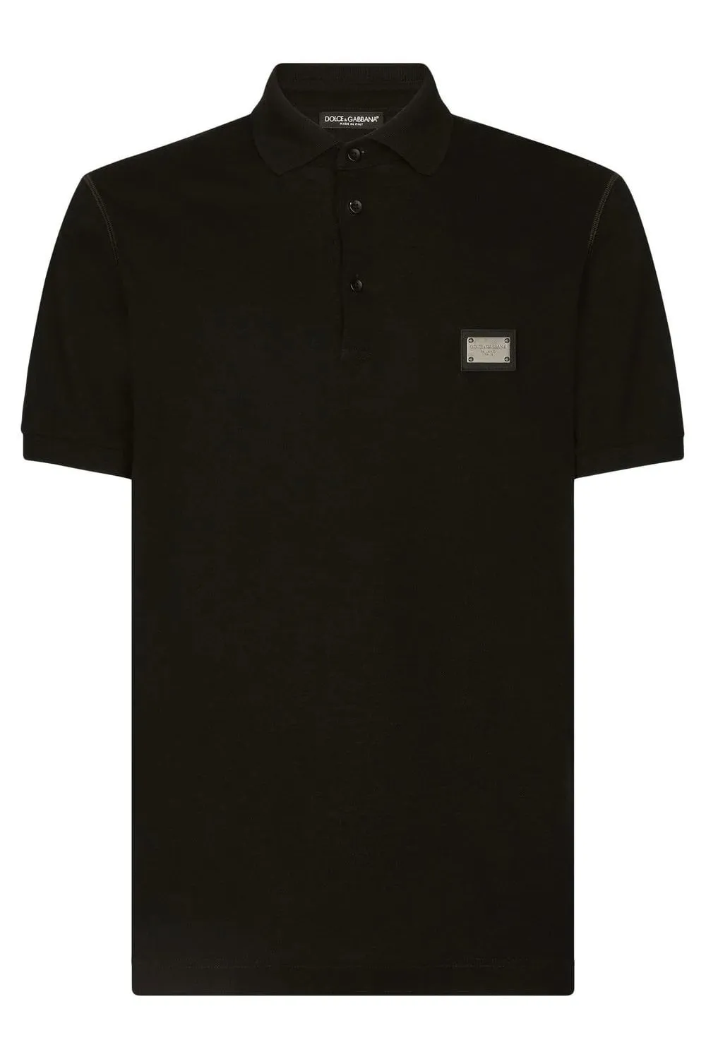 Essentials Plaque Polo Black 