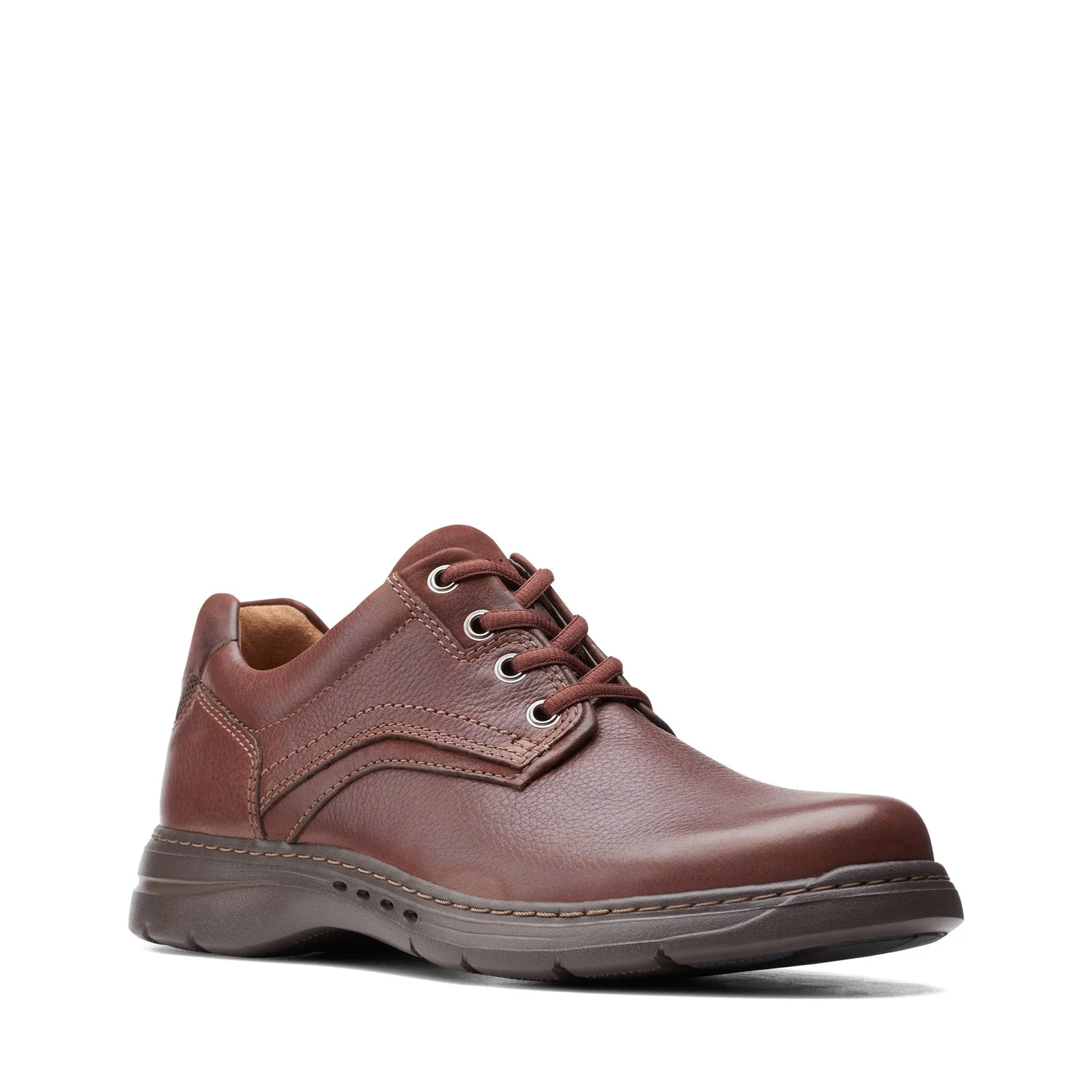 Extra Wide Brown Oxfords for Men by Clarks