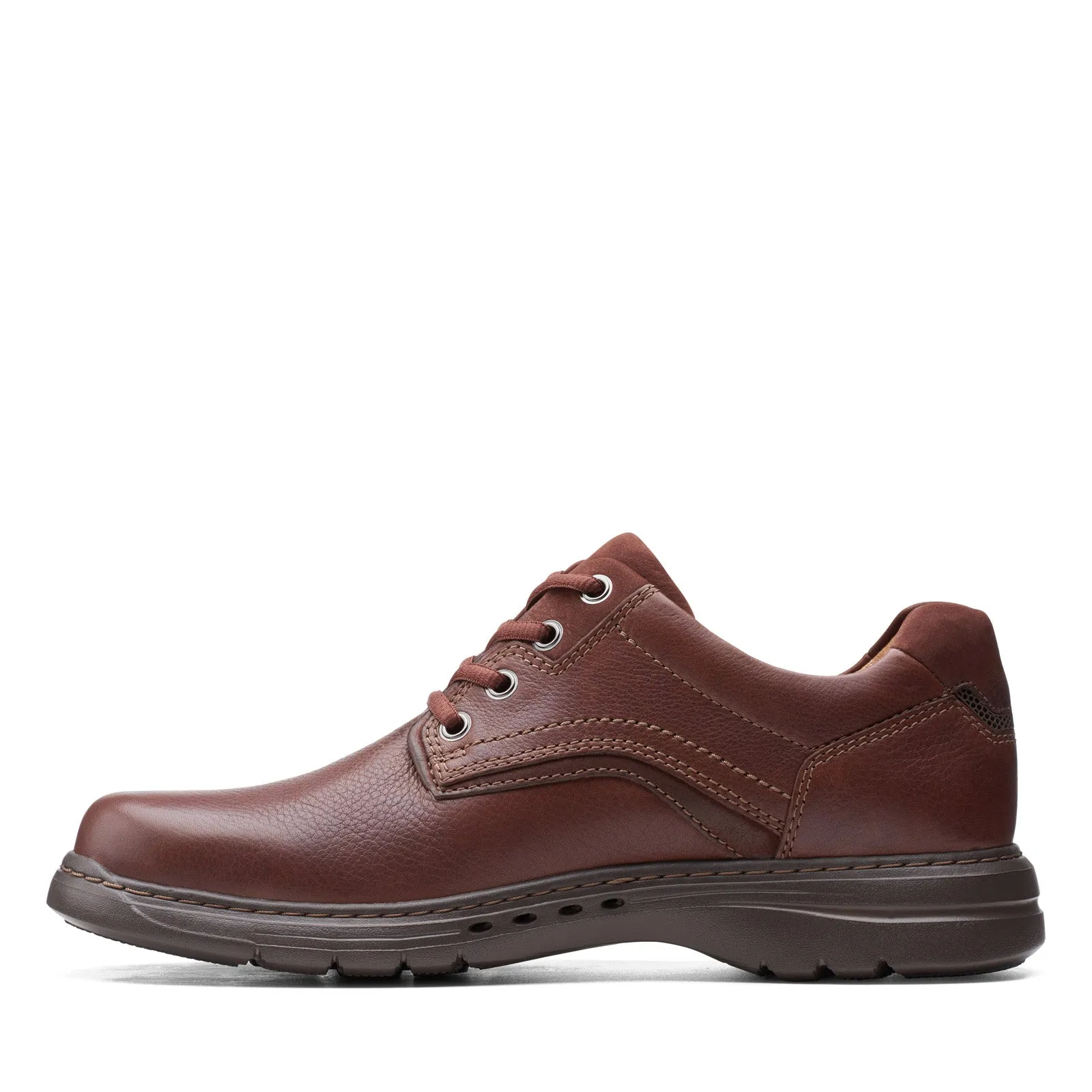 Extra Wide Brown Oxfords for Men by Clarks