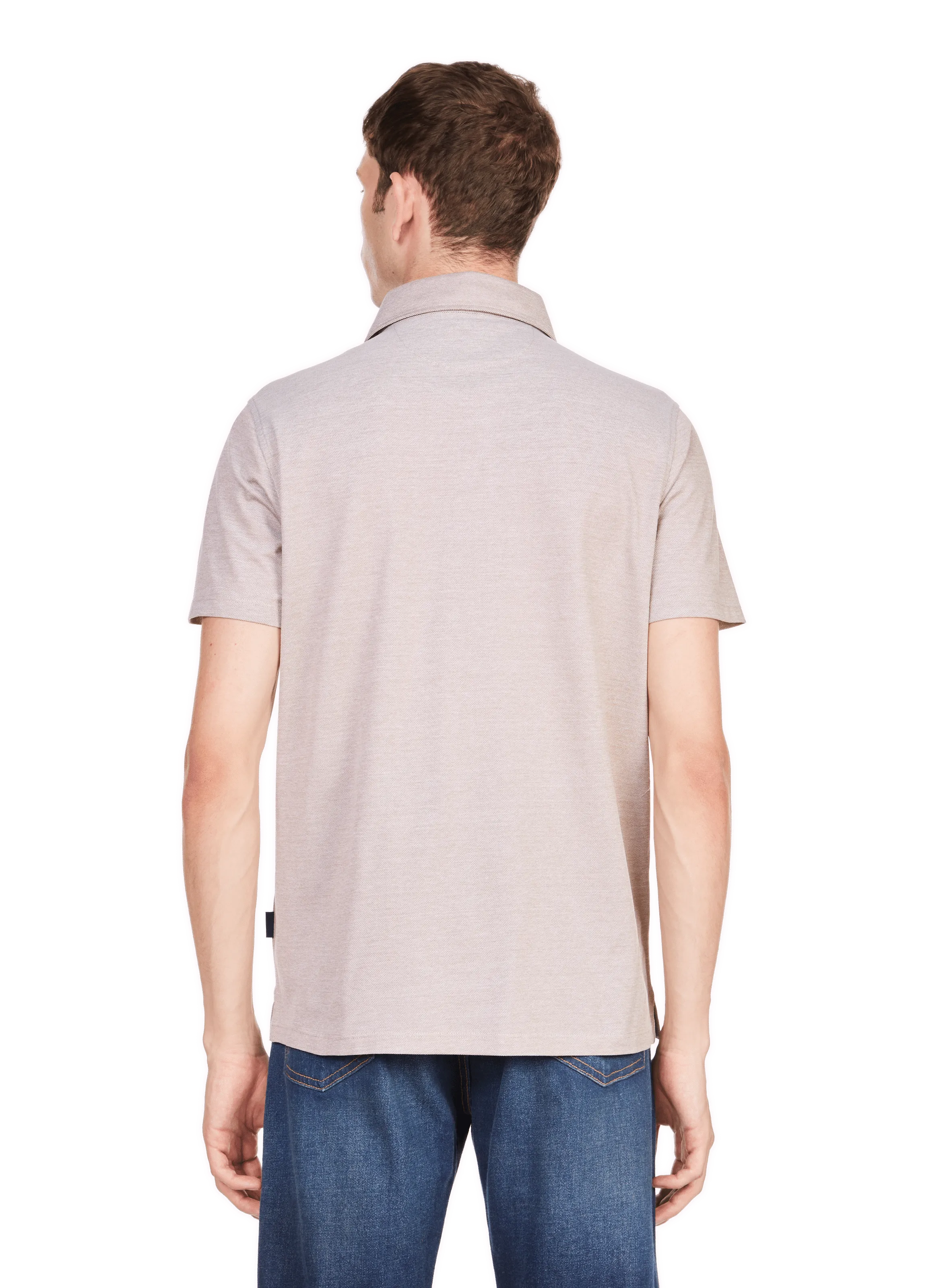 FACONNABLE   Cotton polo shirt  - Beige