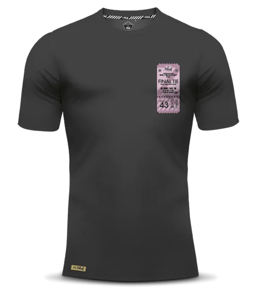 FC Kluif - Ticket T-Shirt - Anthracite/ Purple