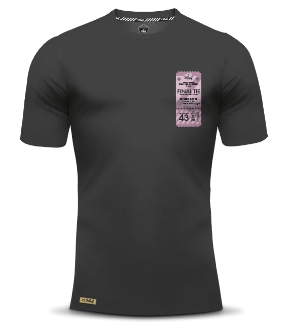 FC Kluif - Ticket T-Shirt - Anthracite/ Purple