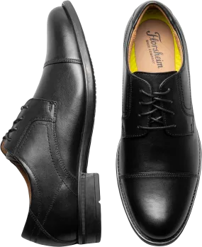 Finance Cap Toe Lace Up Oxfords