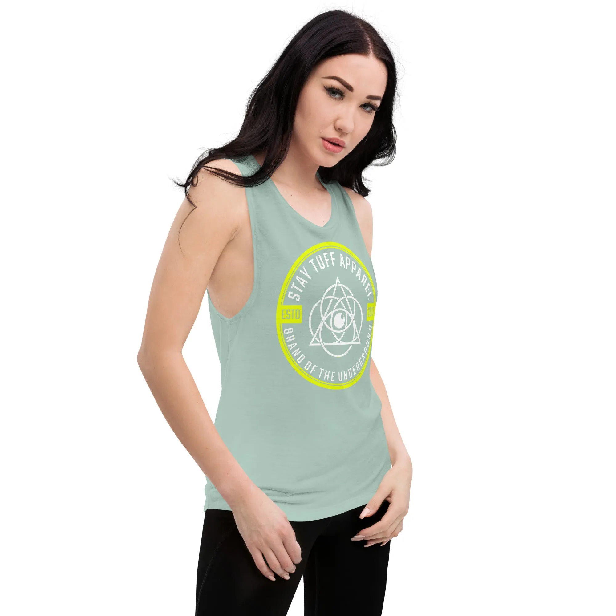 FRAGILE CIRCLES (Ladies’ Muscle Tank)