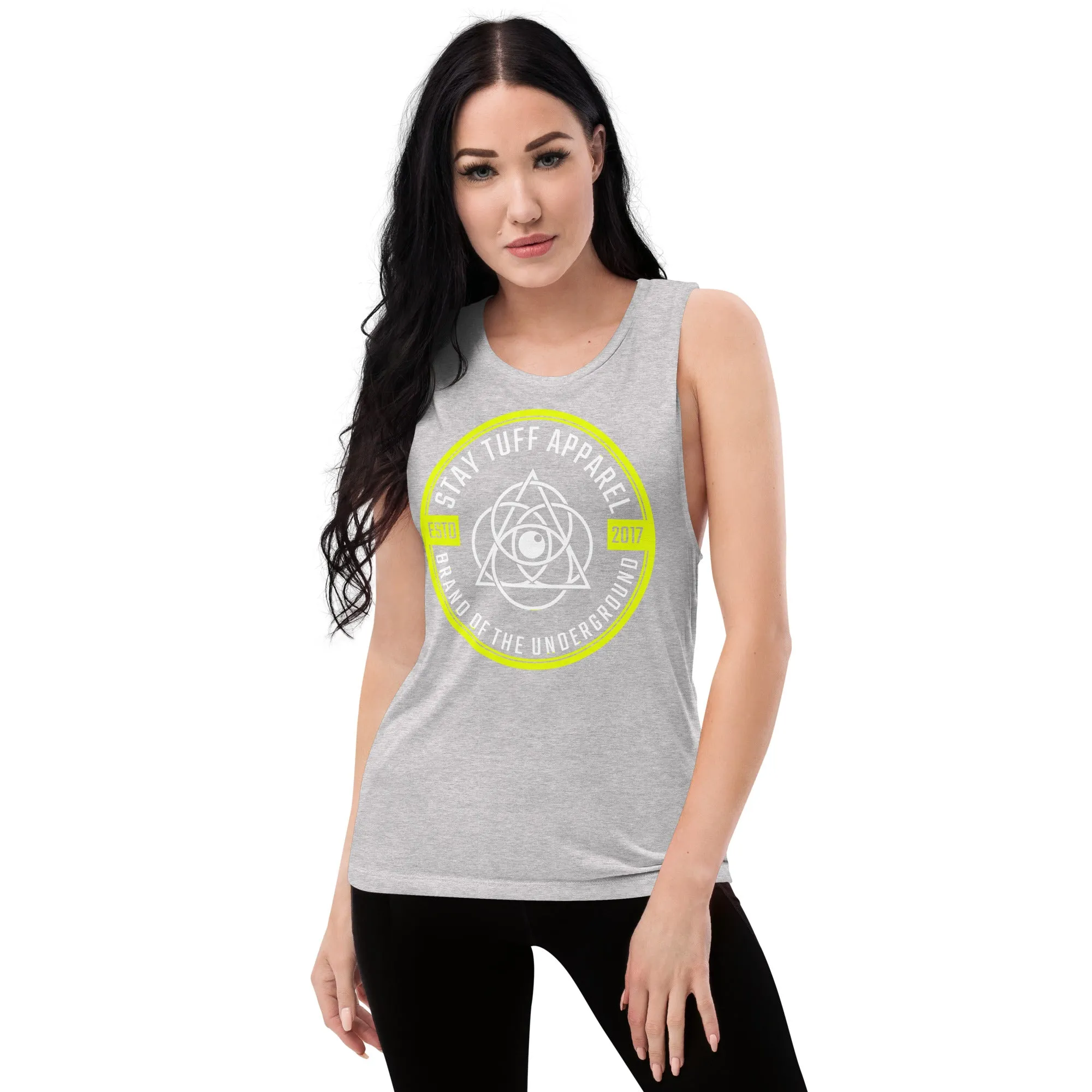 FRAGILE CIRCLES (Ladies’ Muscle Tank)