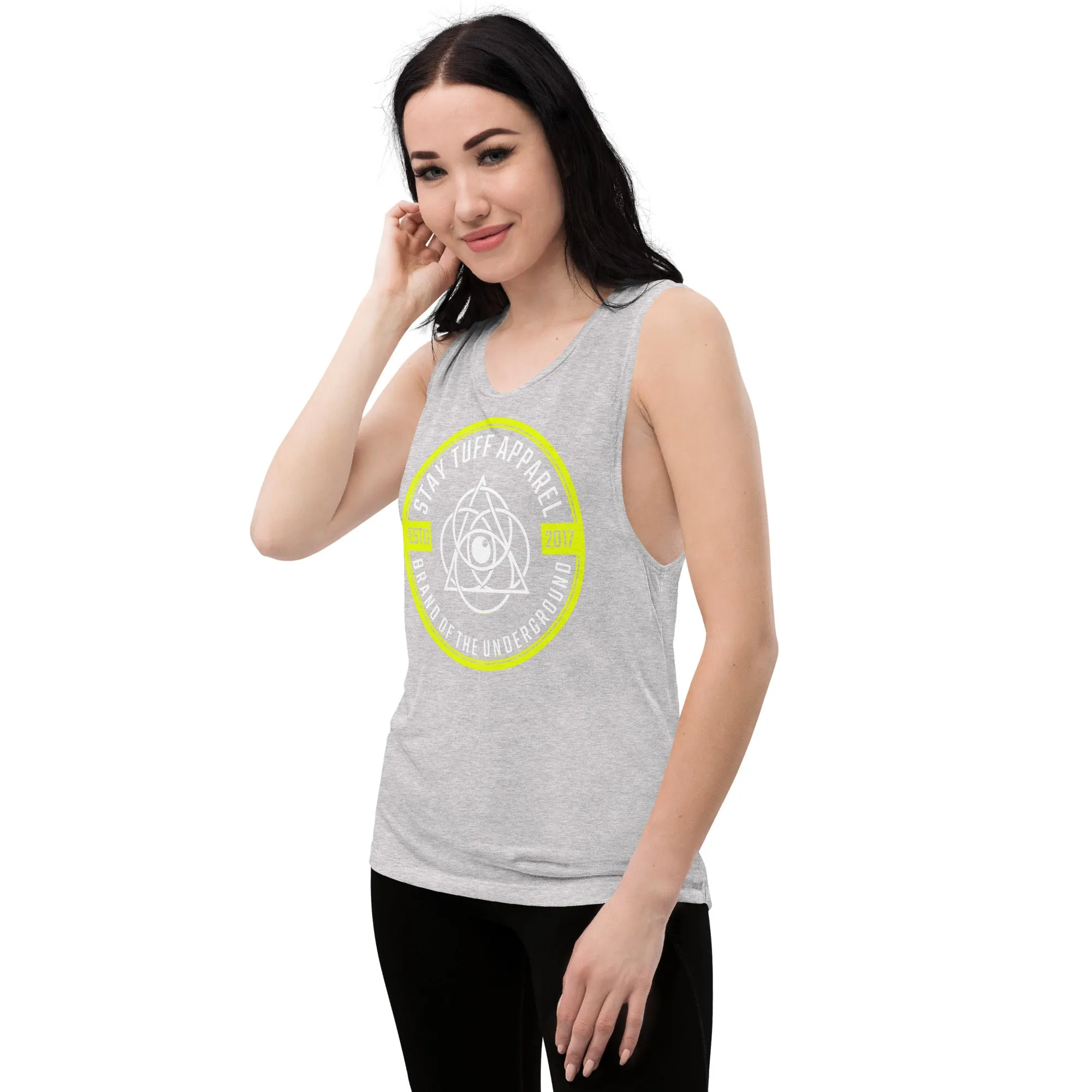 FRAGILE CIRCLES (Ladies’ Muscle Tank)