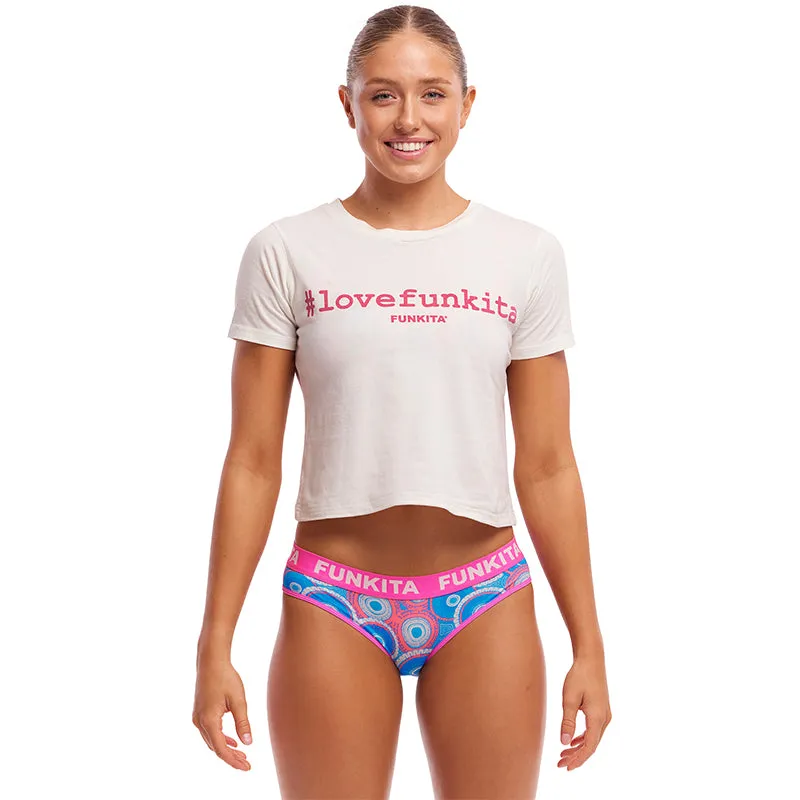 Funkita - Bundjalung Blue - Ladies Underwear Brief