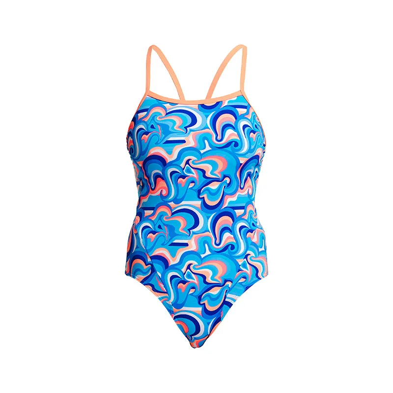 Funkita - Double Scoop - Ladies Eco Single Strap One Piece