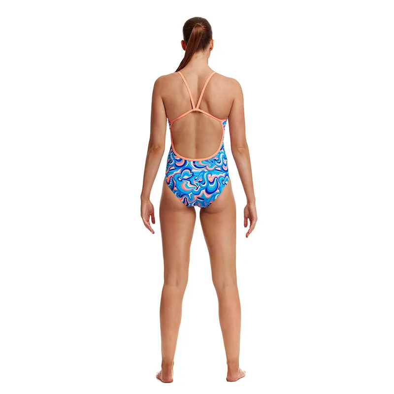 Funkita - Double Scoop - Ladies Eco Single Strap One Piece