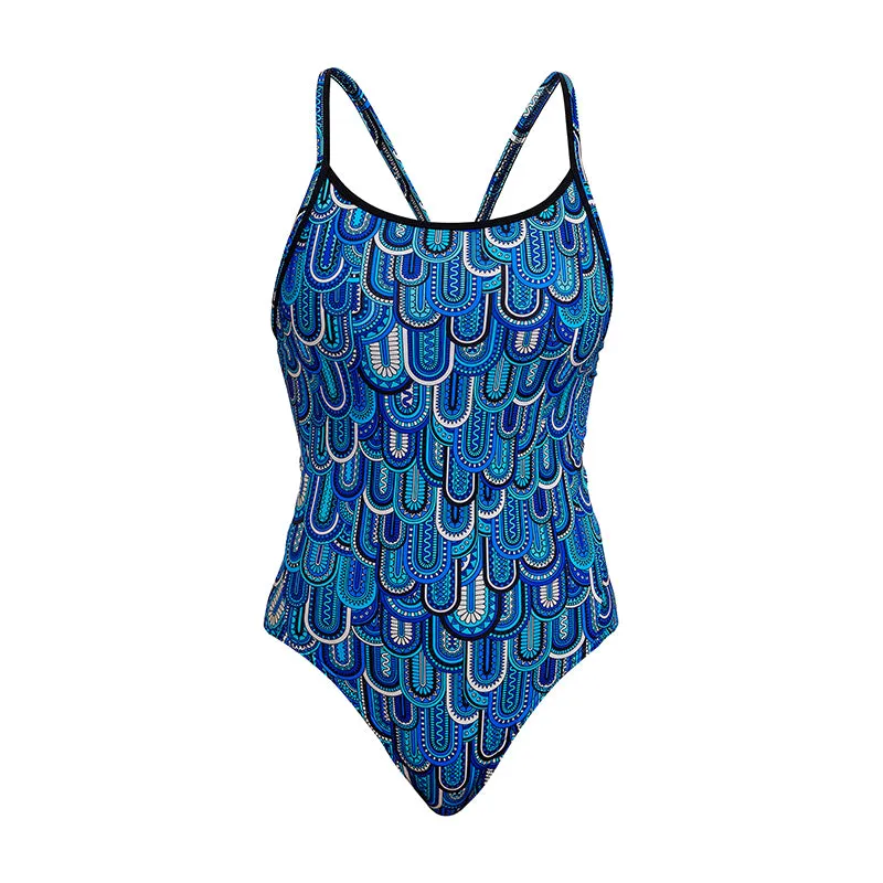 Funkita - Flight School - Ladies Eco Diamond Back One Piece