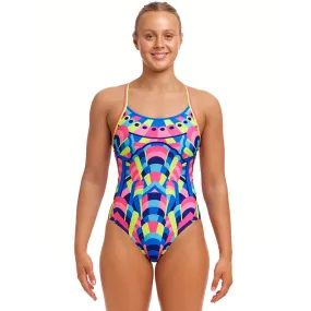 Funkita - Princess Pageant - Ladies Eco Diamond Back One Piece