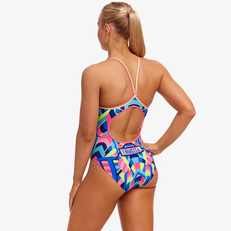 Funkita - Princess Pageant - Ladies Eco Diamond Back One Piece