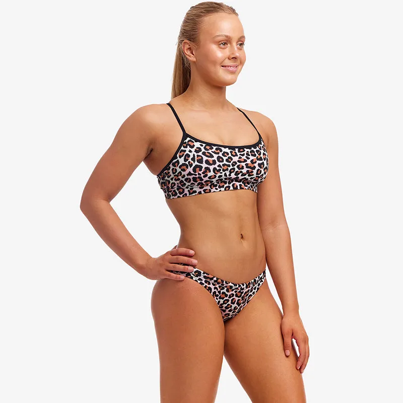 Funkita - Some Zoo Life - Ladies Eco Swim Crop Top