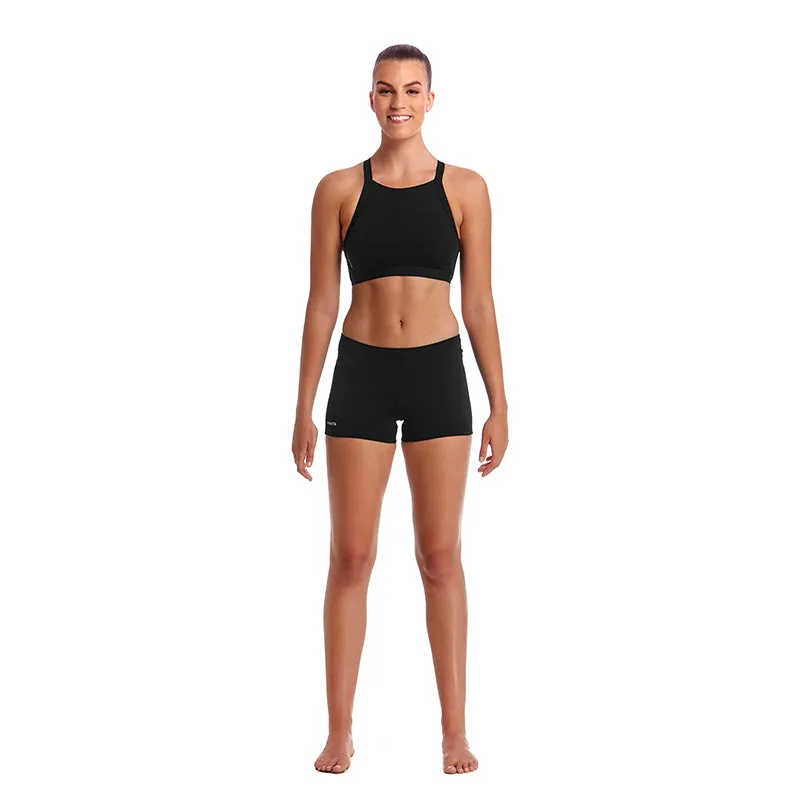 Funkita - Still Black - Ladies Swim Boy Leg Brief