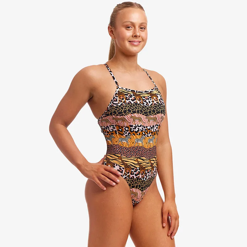 Funkita - Zoo Life - Ladies Eco Tie Me Tight One Piece