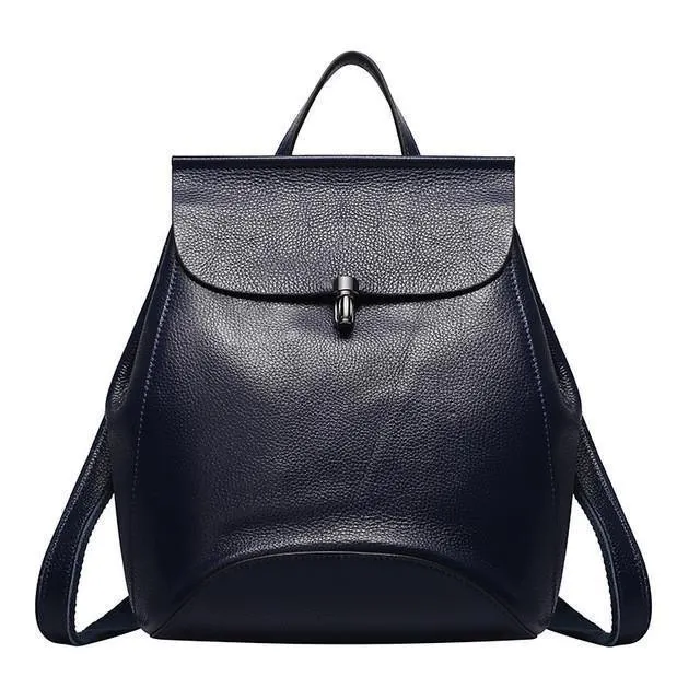 Genuine Leather Women Backpacks Collection