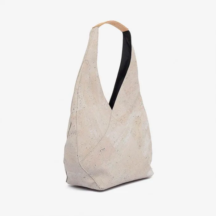 Geometrical Cork Shoulder Bag Natural | Cork Bags