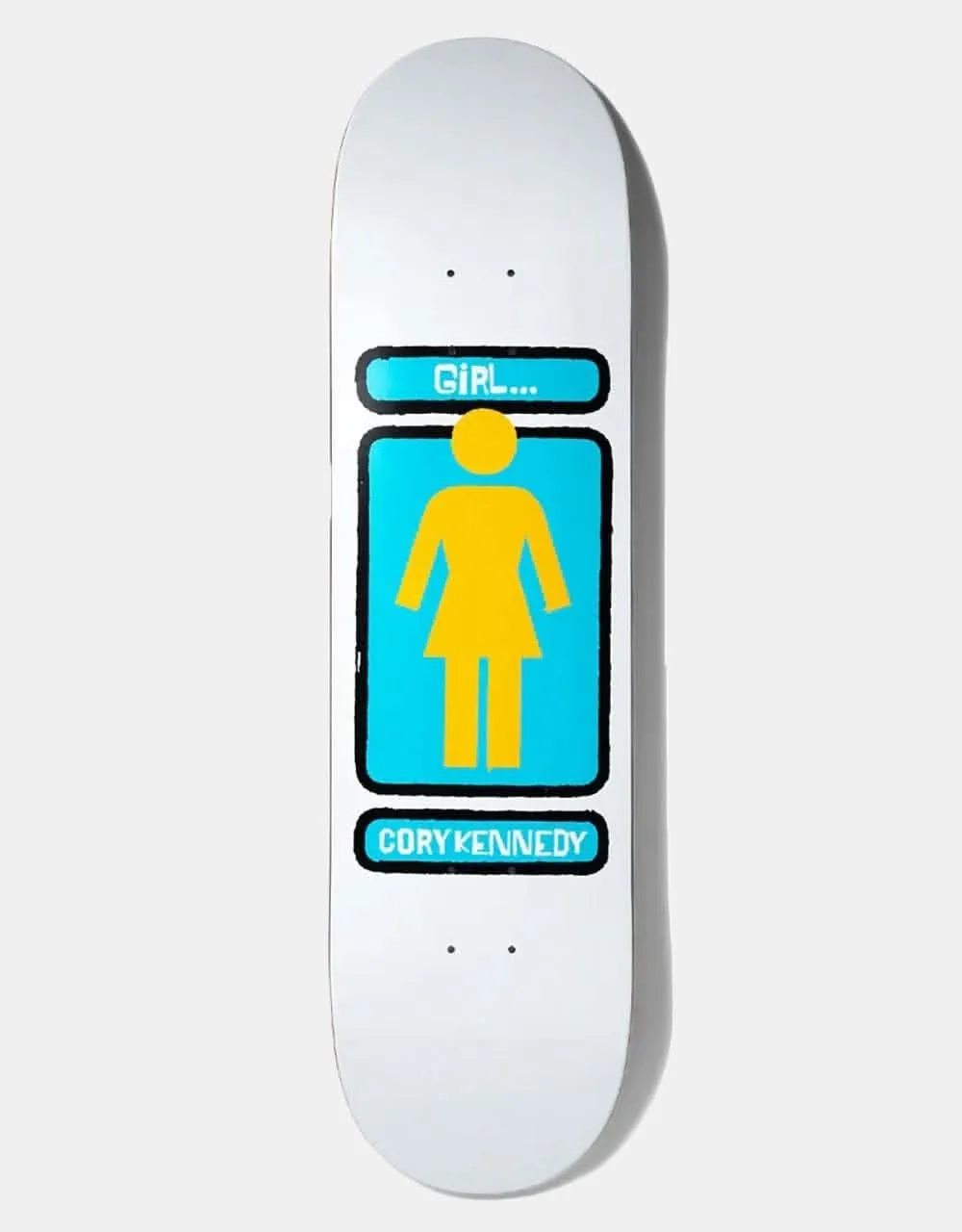 Girl Kennedy Hand Shakers G039 Skateboard Deck - 8.5