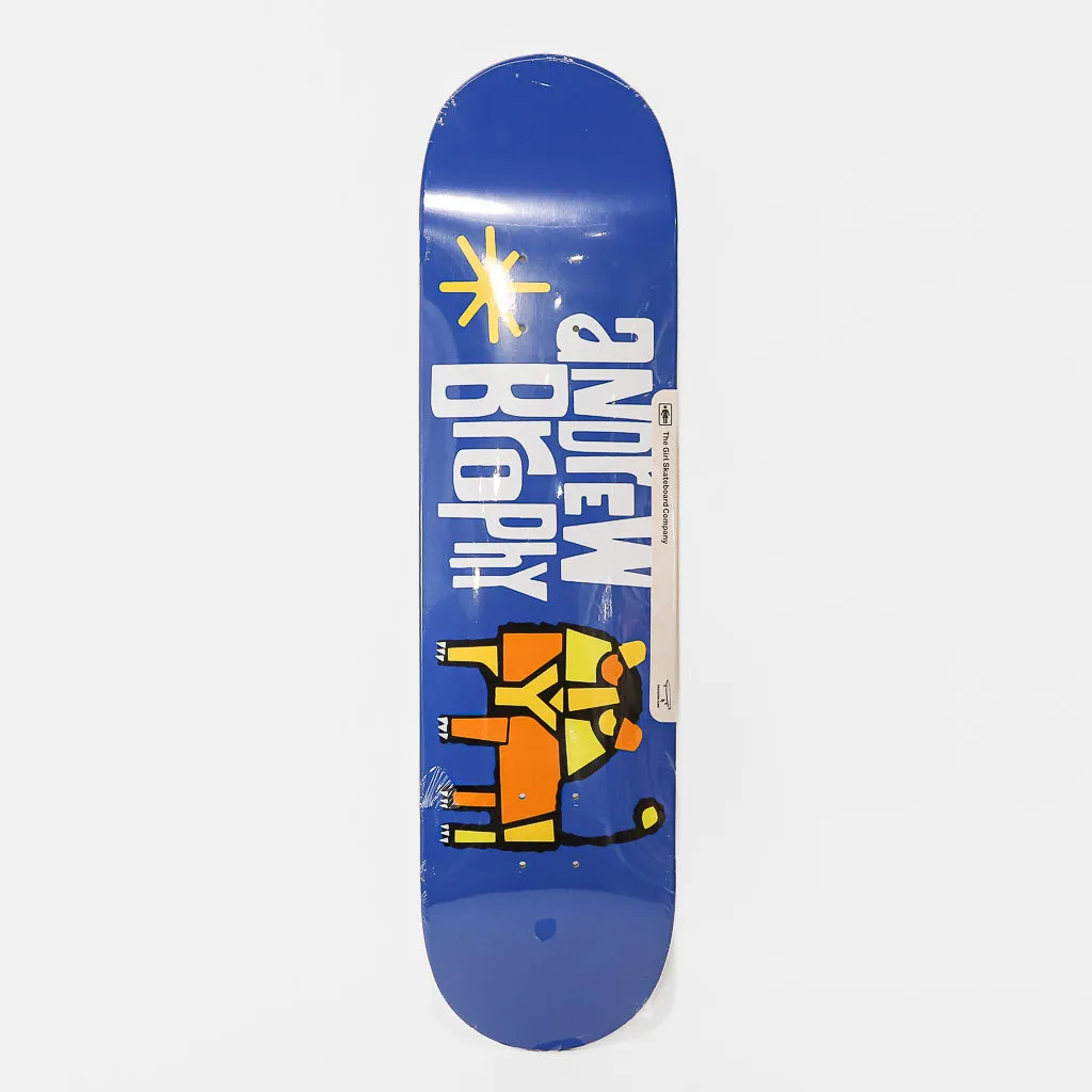 Girl Skateboards - 8.0 Andrew Brophy Pictograph Skateboard Deck