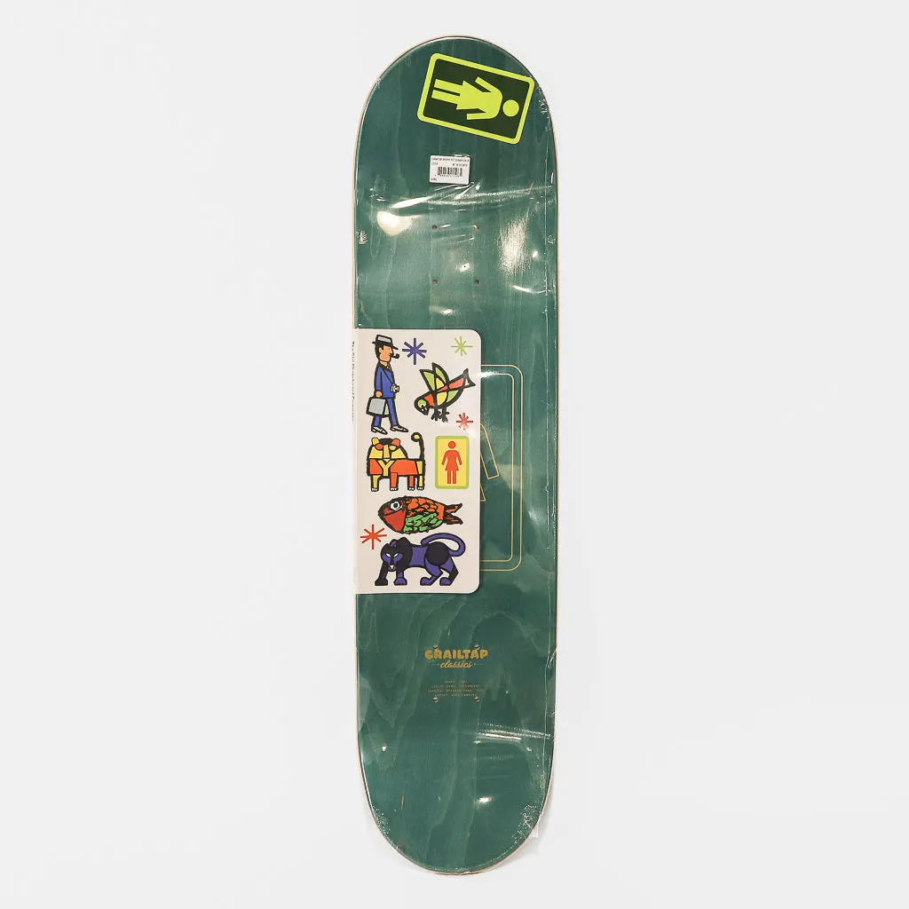 Girl Skateboards - 8.0 Andrew Brophy Pictograph Skateboard Deck