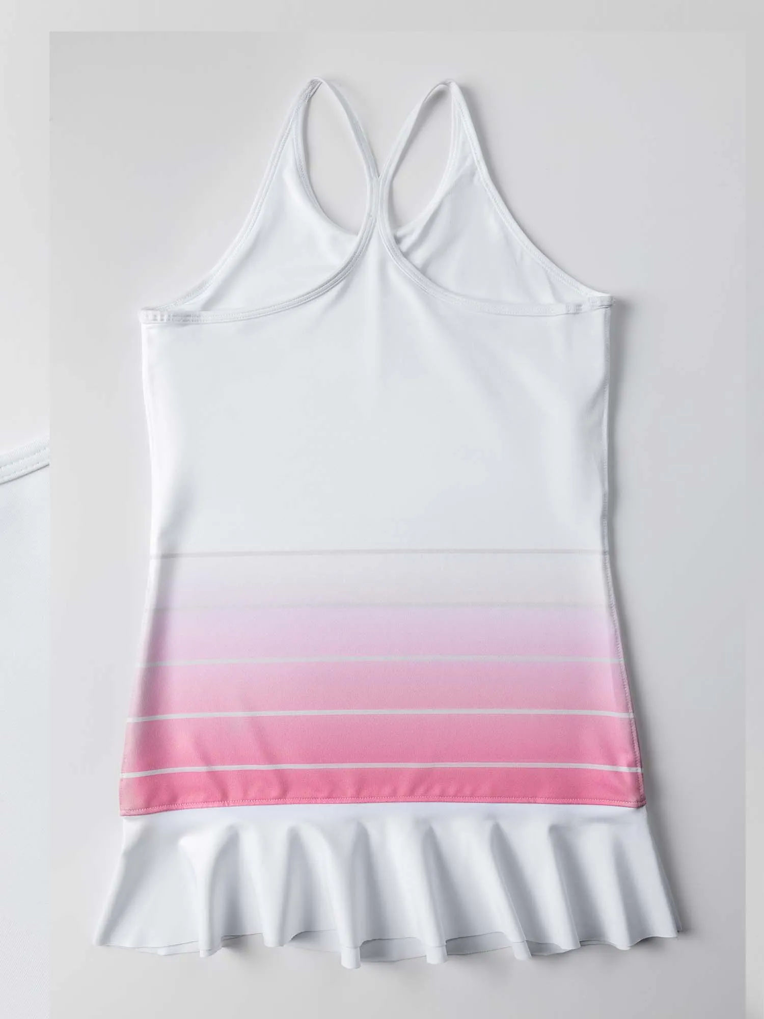 Strappy Flounce Tennis Dress