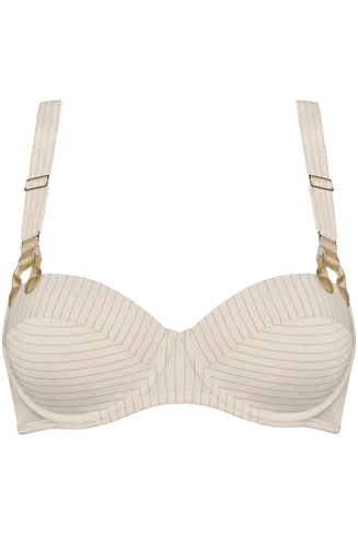 Pristine & Gold Balcony Bra Gloria