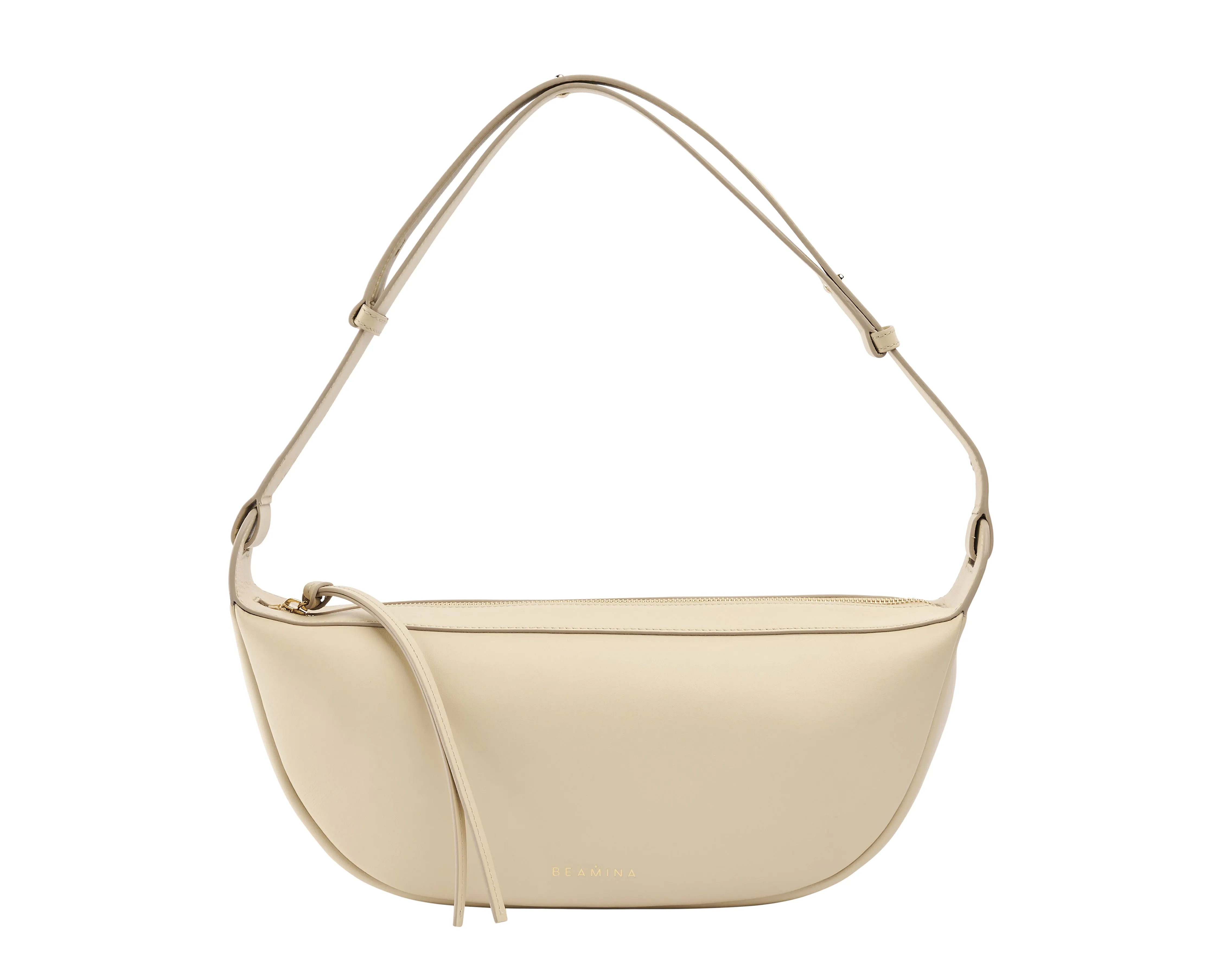 Grace Ivory Adjustable Baguette Bag