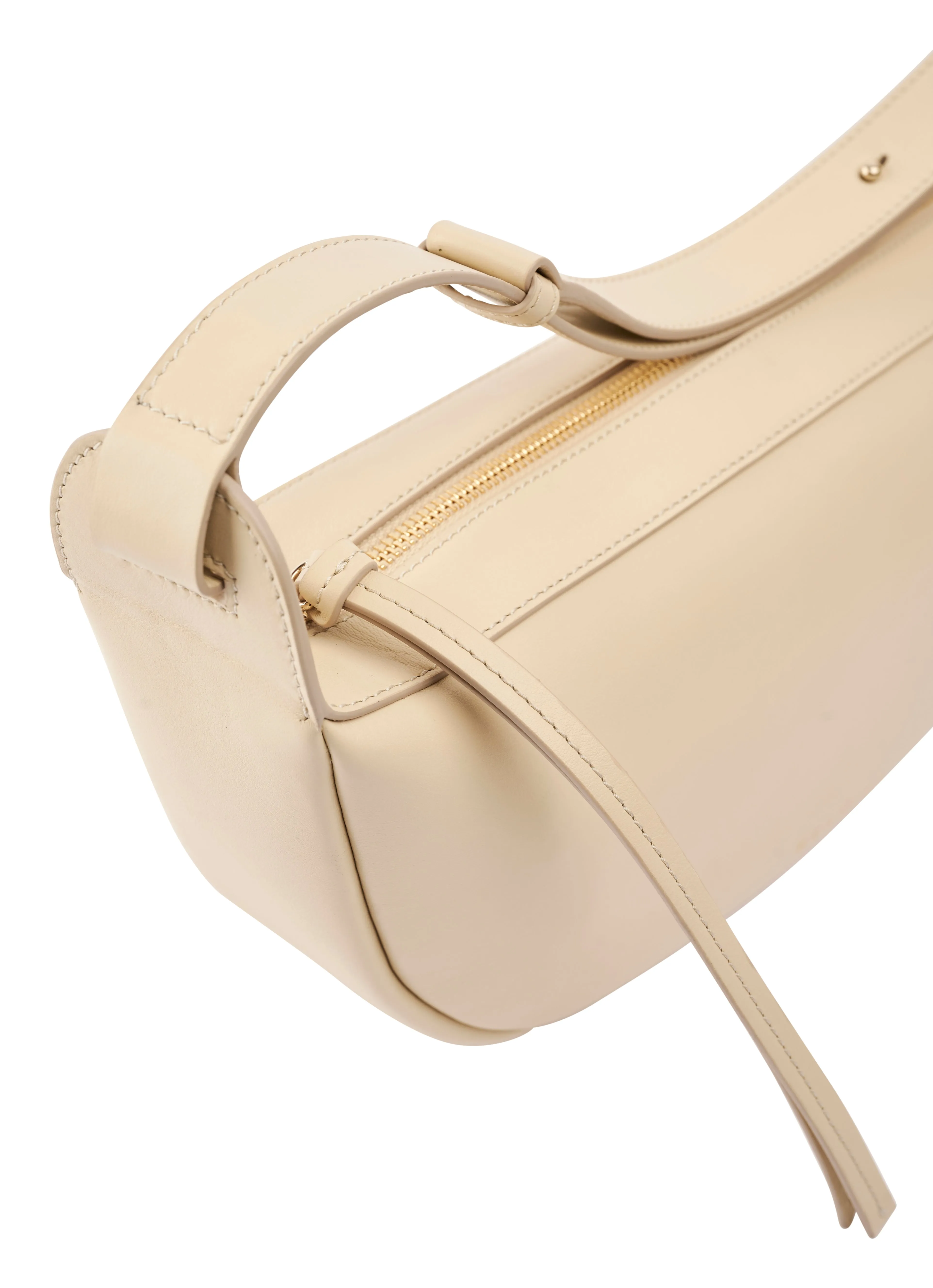 Grace Ivory Adjustable Baguette Bag