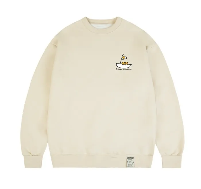 GRAVER GRAVER SAILBOAT SMILE SWEATSHIRT