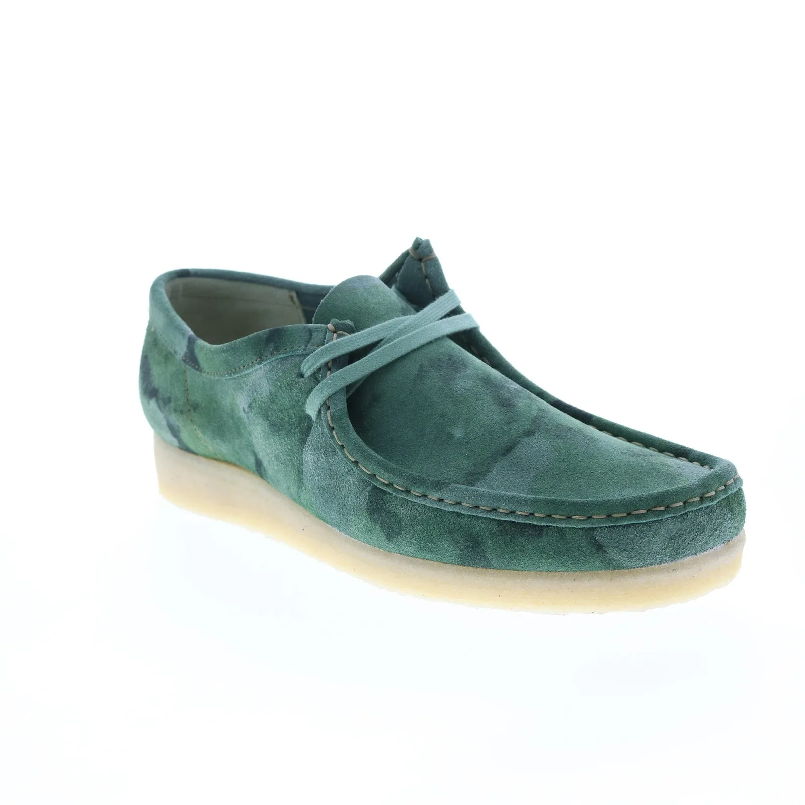 Green Suede Oxfords & Lace Ups for Men