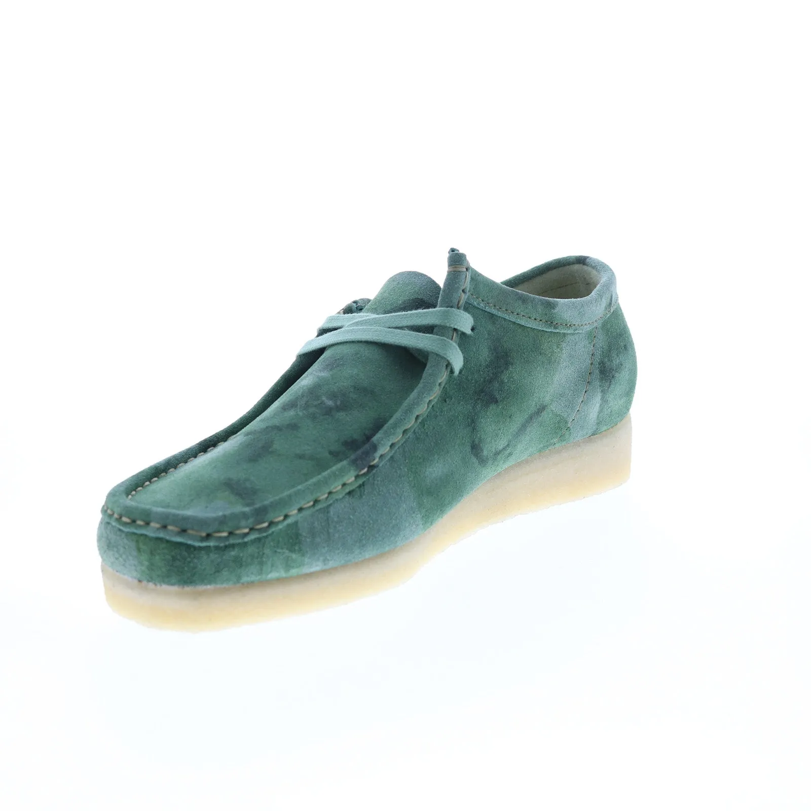 Green Suede Oxfords & Lace Ups for Men