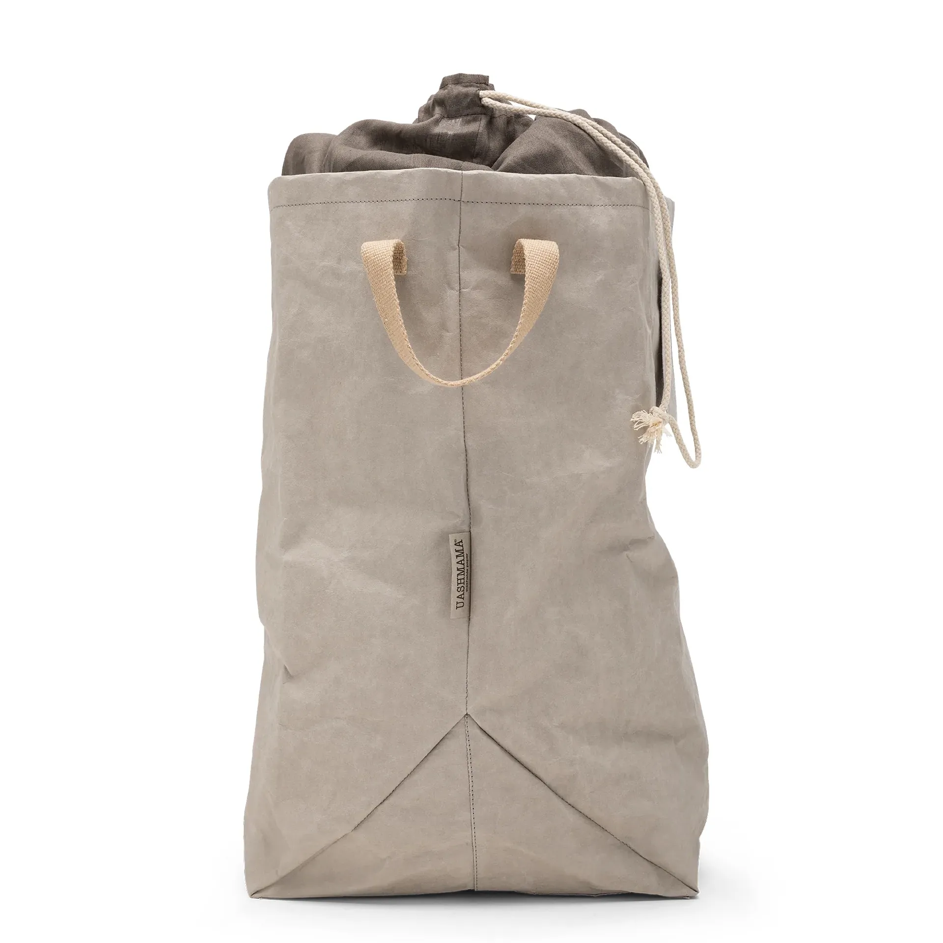 Grey Washable Paper Lapo Laundry Bag