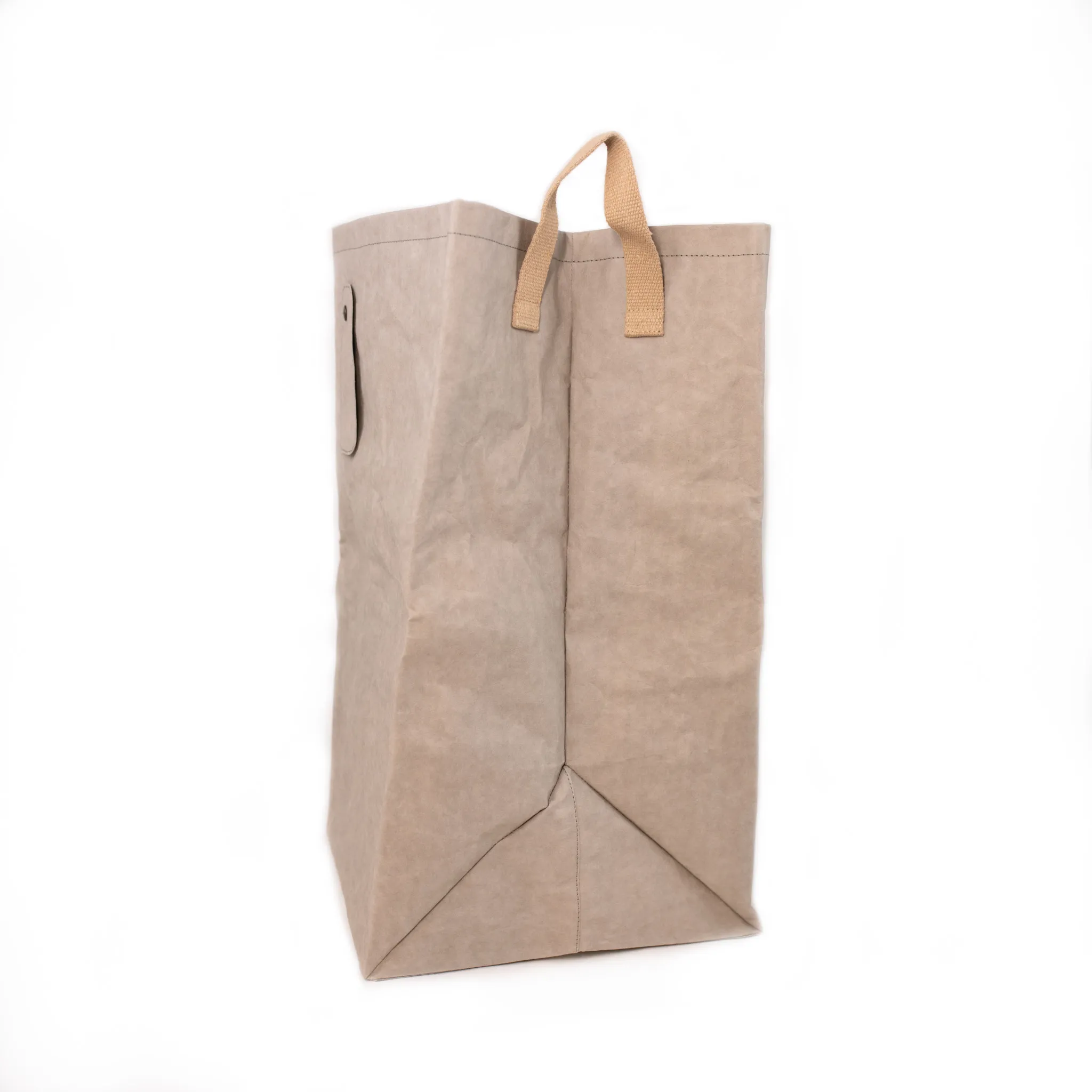 Grey Washable Paper Lapo Laundry Bag