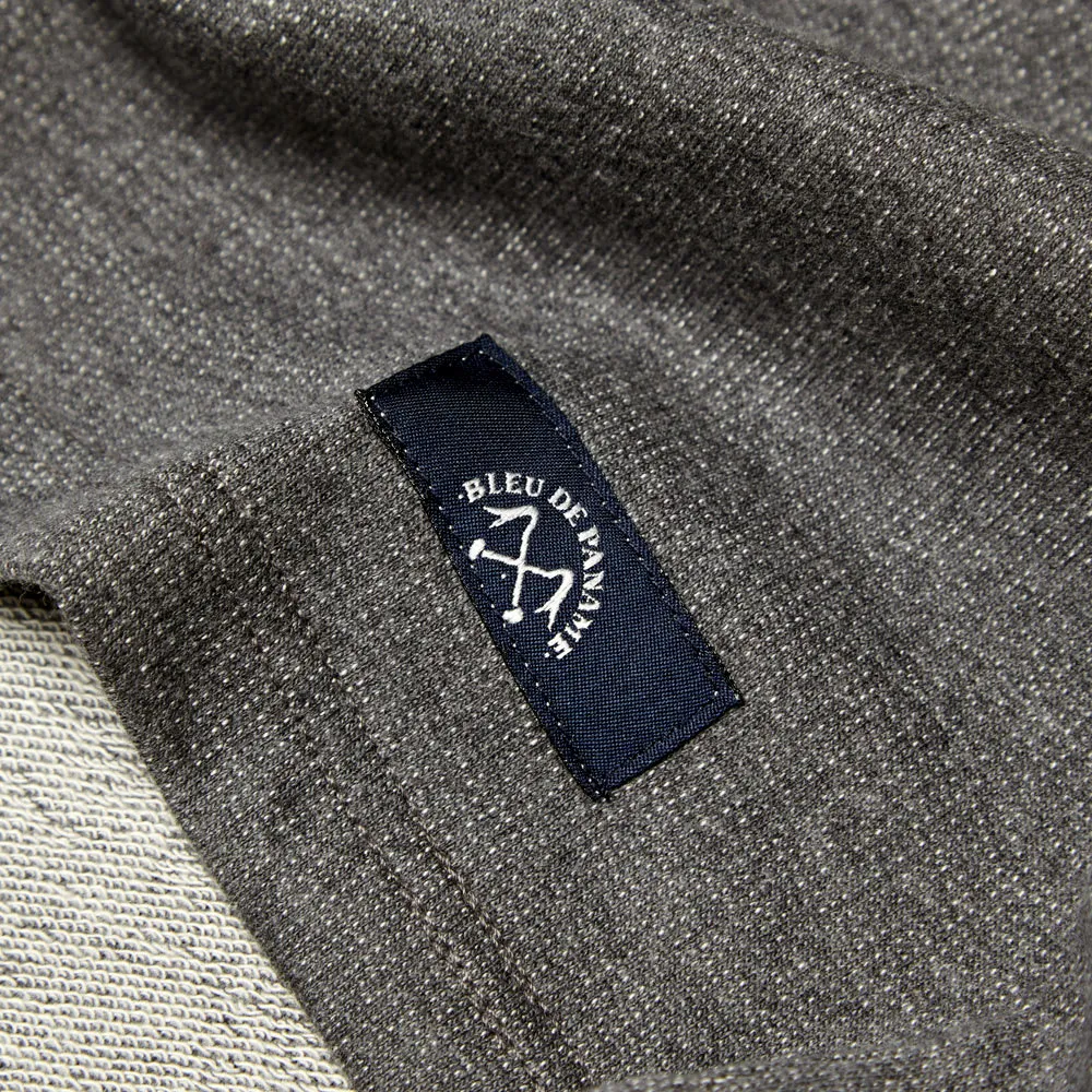 Bleu de Paname Heather Knit SweatGrey