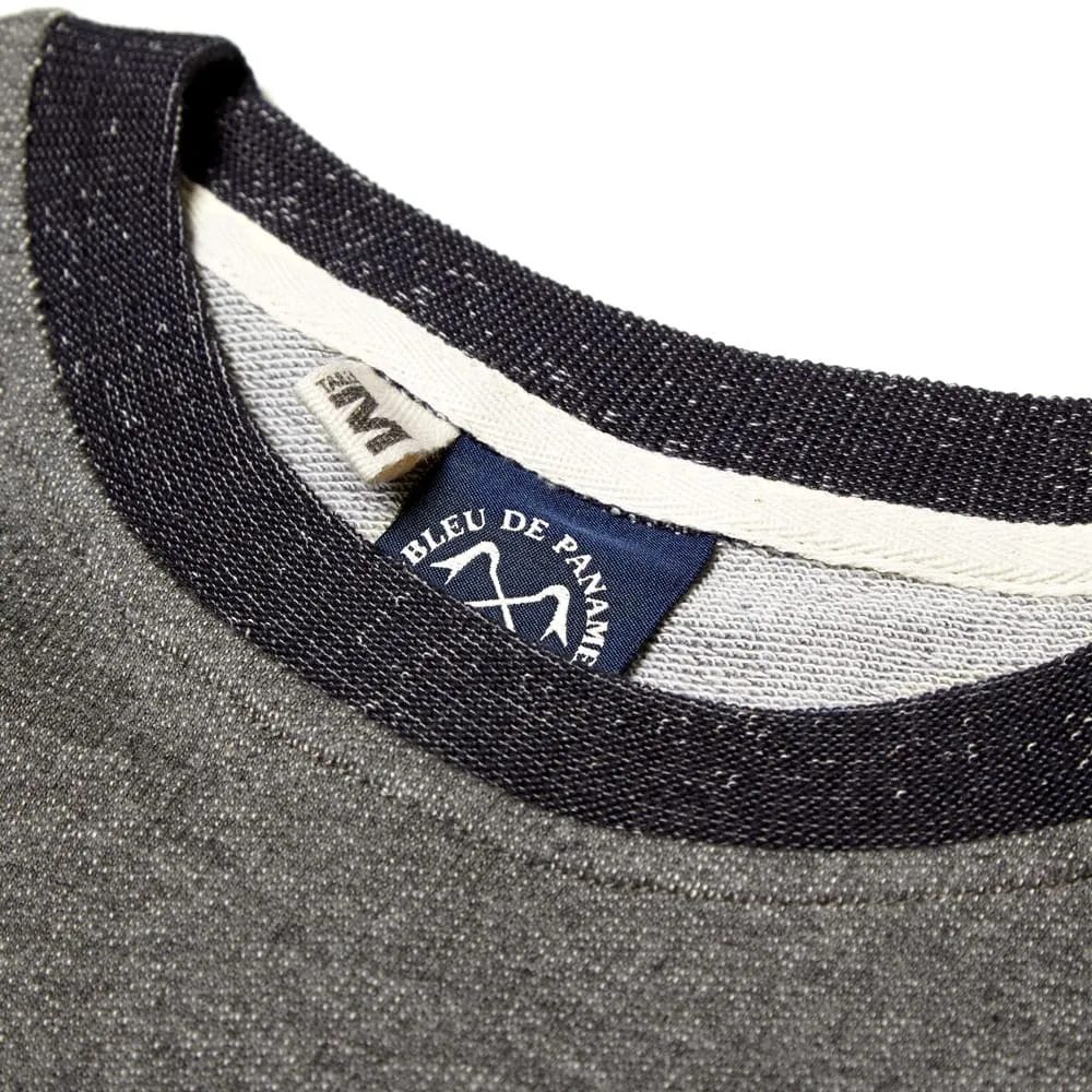 Bleu de Paname Heather Knit SweatGrey