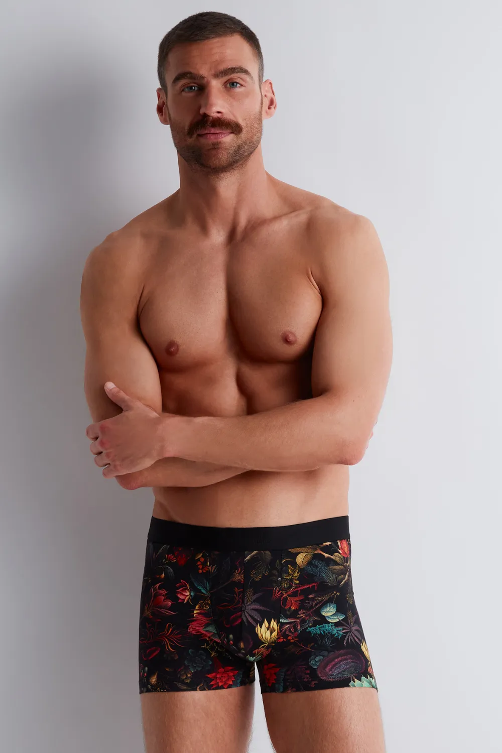 Homme Men's Botanical Print Boxers