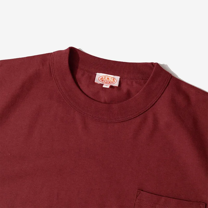 Heritage Logo Pocket T-Shirt - Deep Paprika