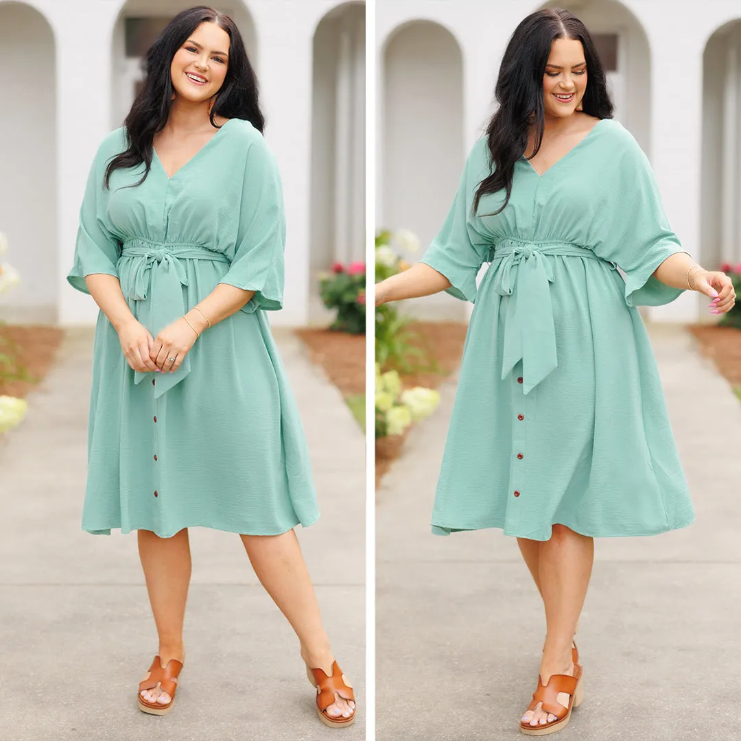 Sage Hopelessly Yours Dress