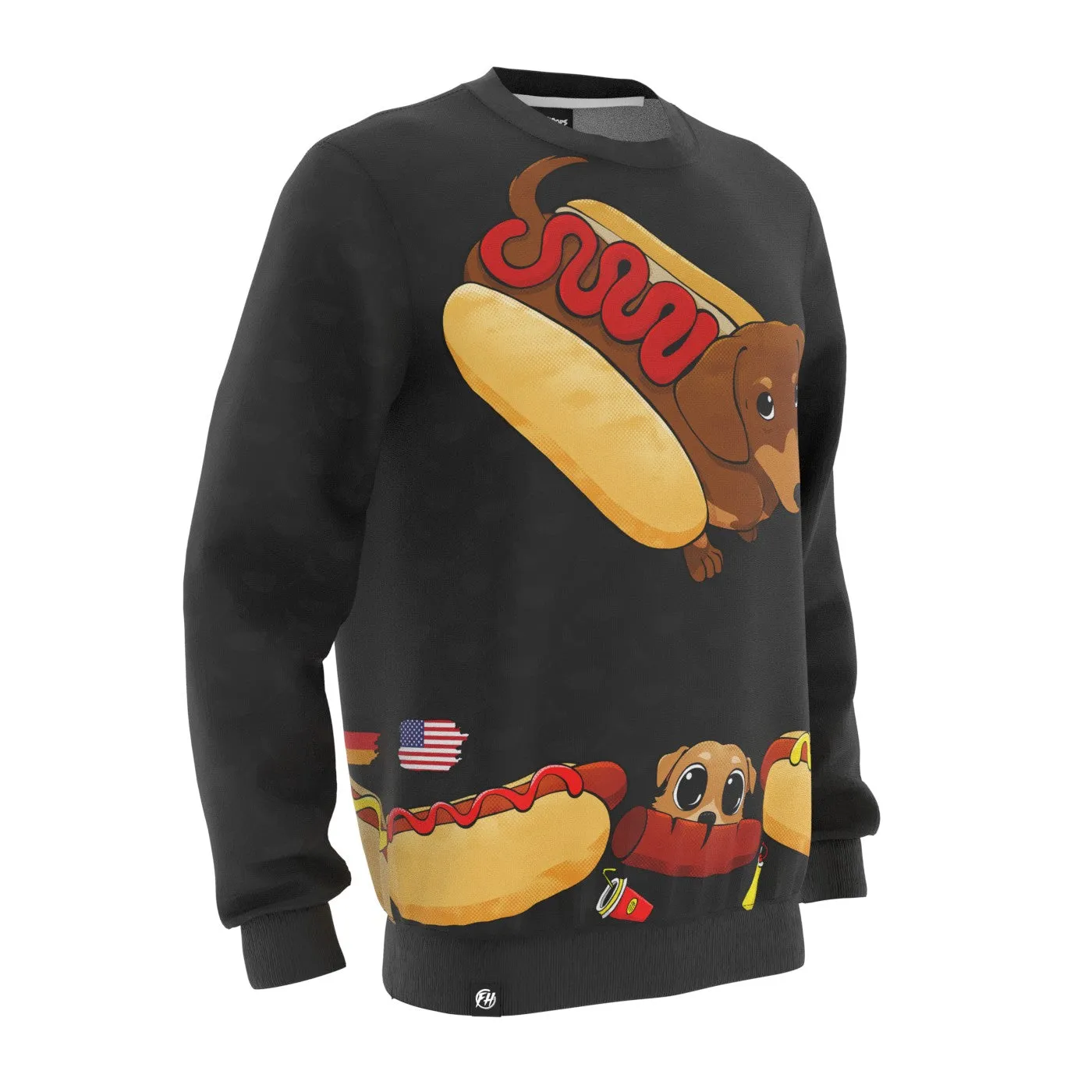 Hot Dog Sweatshirt