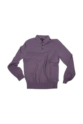 Hugo Boss Gemello LS Polo Med. Purple