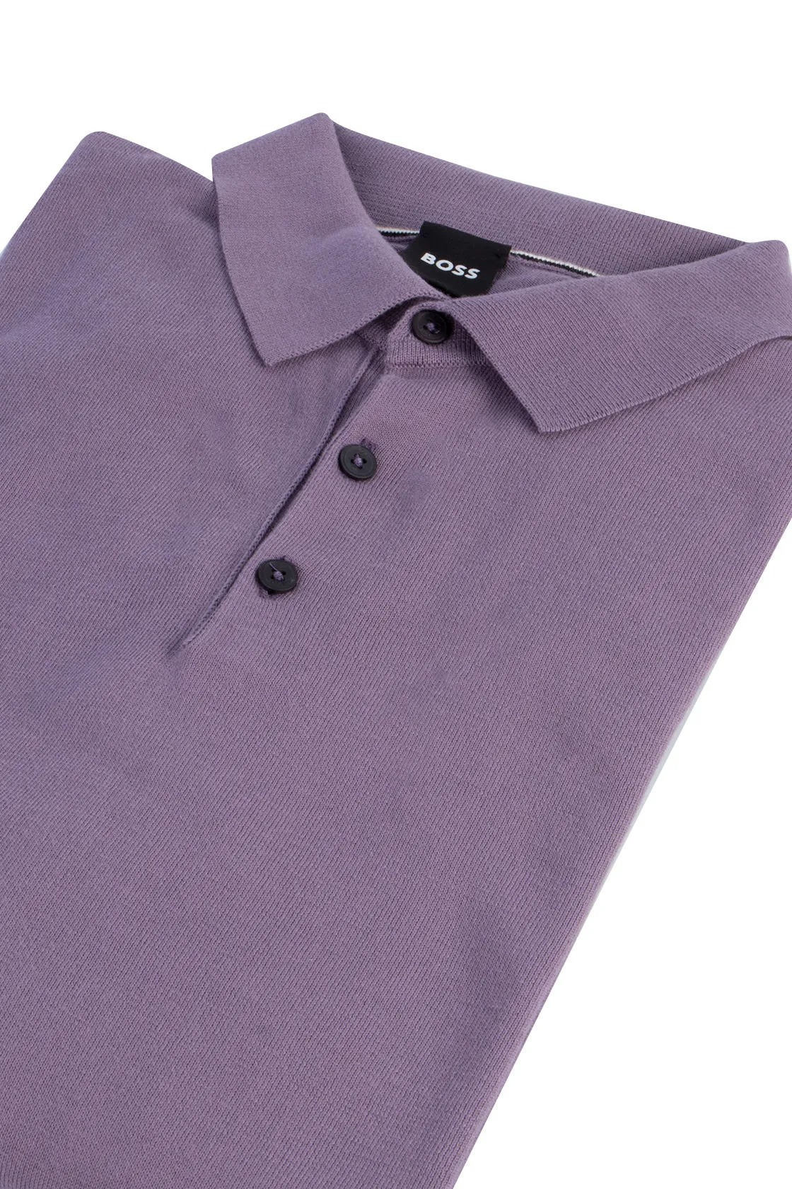 Hugo Boss Gemello LS Polo Med. Purple